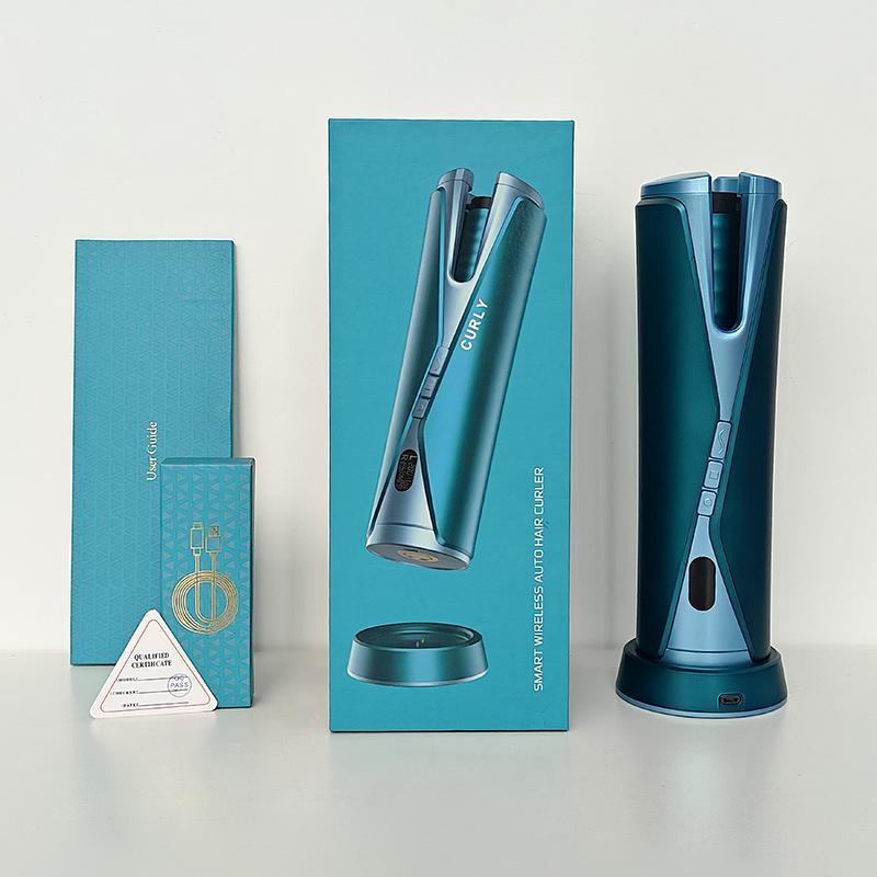 USB electric lazy curler with multiple temperature settings for easy curling in left and right directions зелёный
USB electric lazy curler with multiple temperature settings for easy curling in left and right directions зелёный