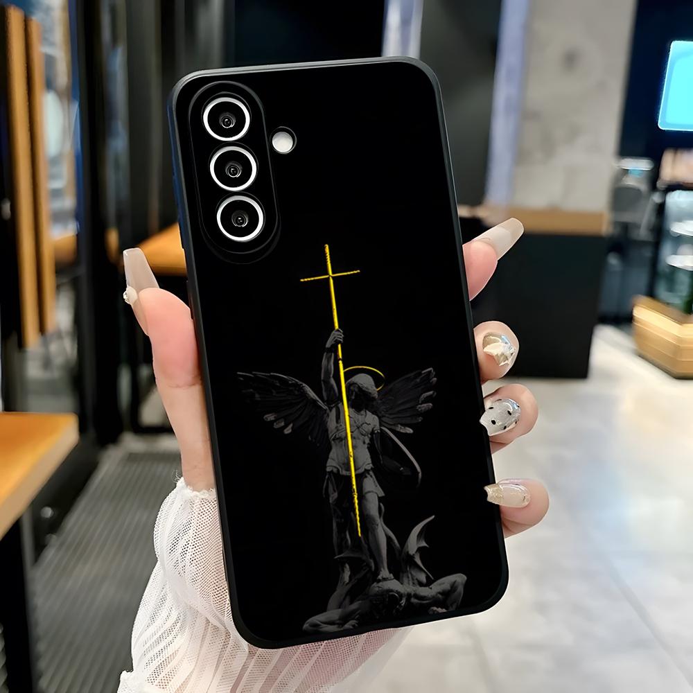 Archangel Michael Cross Phone Case For Samsung A25 A13 A33 5G A54 A36 A35 A56 A52 A14 Shockproof Soft Cover Samsung A31 4G
Archangel Michael Cross Phone Case For Samsung A25 A13 A33 5G A54 A36 A35 A56 A52 A14 Shockproof Soft Cover Samsung A31 4G