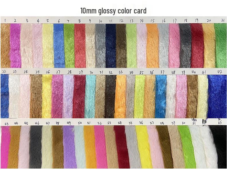 Matte PV Plush Fabric: 10-15mm Long-Pile Doll & Pet Bed Korean Plush Fabric
Matte PV Plush Fabric: 10-15mm Long-Pile Doll & Pet Bed Korean Plush Fabric