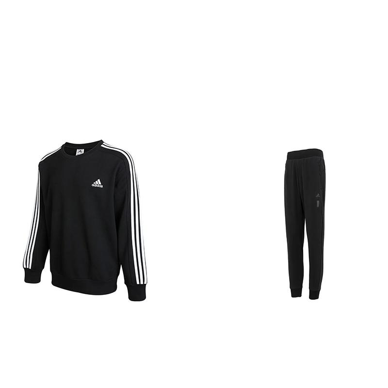 Adidas Logo Embroidered Striped Sweatshirt Plain Letter Long Pants Casual Sports Suit Unisex sweatshirt, pants, sports suit Black IC9317+-IA8187 S
Adidas Logo Embroidered Striped Sweatshirt Plain Letter Long Pants Casual Sports Suit Unisex sweatshirt, pants, sports suit Black IC9317+-IA8187 S