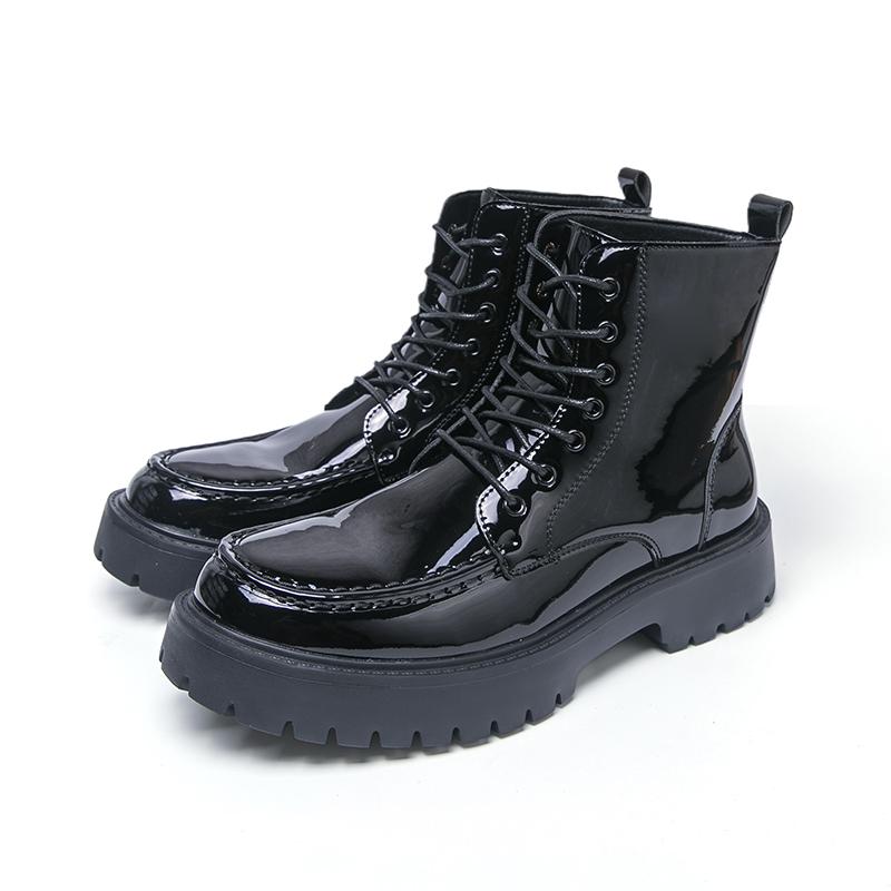 2026 New Style Leather Boots for Men British Style Black Casual Height-increasing Thick-soled High-top Leather Shoes for Men 38 чёрный
2026 New Style Leather Boots for Men British Style Black Casual Height-increasing Thick-soled High-top Leather Shoes for Men 38 чёрный