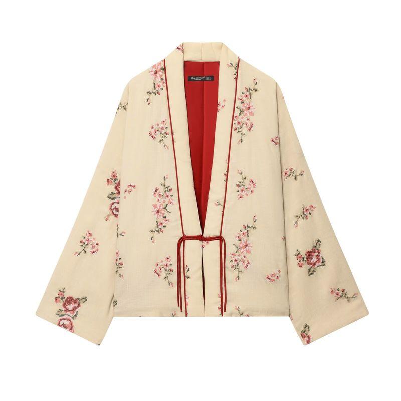 Za New Fall Women s Clothing 2025 Fashion Wind Flower Embroidered V-neck Long Sleeves Cotton Coat Jacket 4786208 710 Beige L
Za New Fall Women s Clothing 2025 Fashion Wind Flower Embroidered V-neck Long Sleeves Cotton Coat Jacket 4786208 710 Beige L