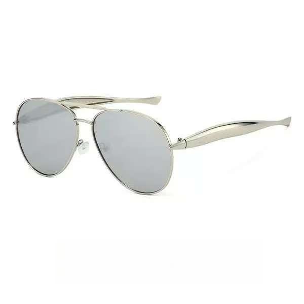 Oversized Aviator Sunglasses For Women 70s Retro 2025 Metal Shades with Gold Streamline Arms
Oversized Aviator Sunglasses For Women 70s Retro 2025 Metal Shades with Gold Streamline Arms