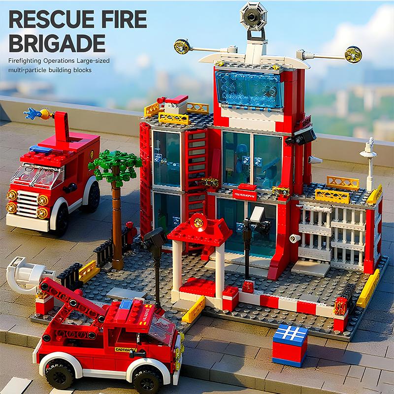 City Building Blocks Police SWAT Fire Station Police Building Model Car Blocks Boys Girls Christmas Gift Kids Assembly Toy
City Building Blocks Police SWAT Fire Station Police Building Model Car Blocks Boys Girls Christmas Gift Kids Assembly Toy