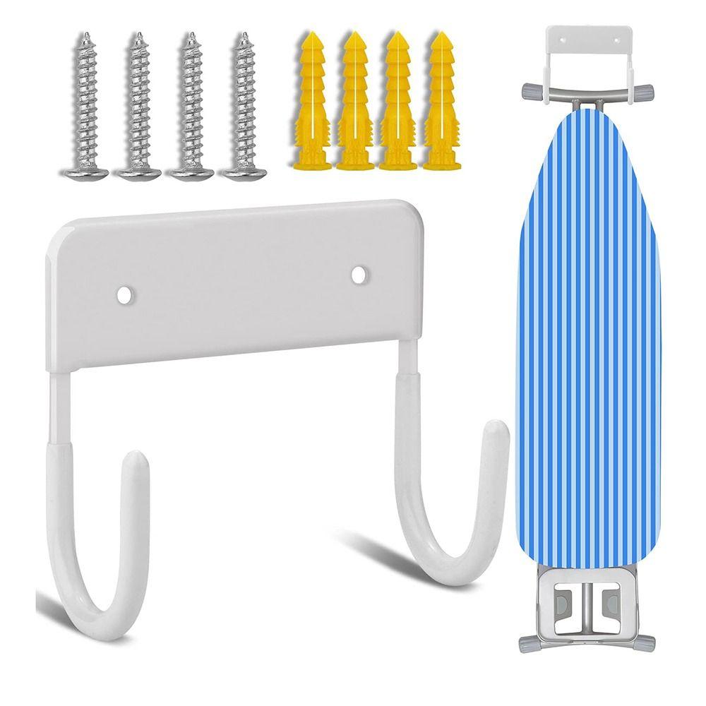 Wall-Mounted Ironing Board Hanger Space Saving Ironing Board Shelf Wall Rack Laundry Room
Wall-Mounted Ironing Board Hanger Space Saving Ironing Board Shelf Wall Rack Laundry Room