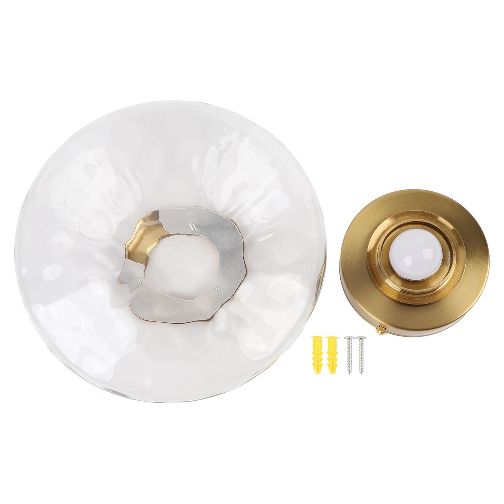 Modern Wall Sconce with Glass Lampshade Indoor Wall Lamp for Bedroom Living Room Hallway Hardwired
Modern Wall Sconce with Glass Lampshade Indoor Wall Lamp for Bedroom Living Room Hallway Hardwired