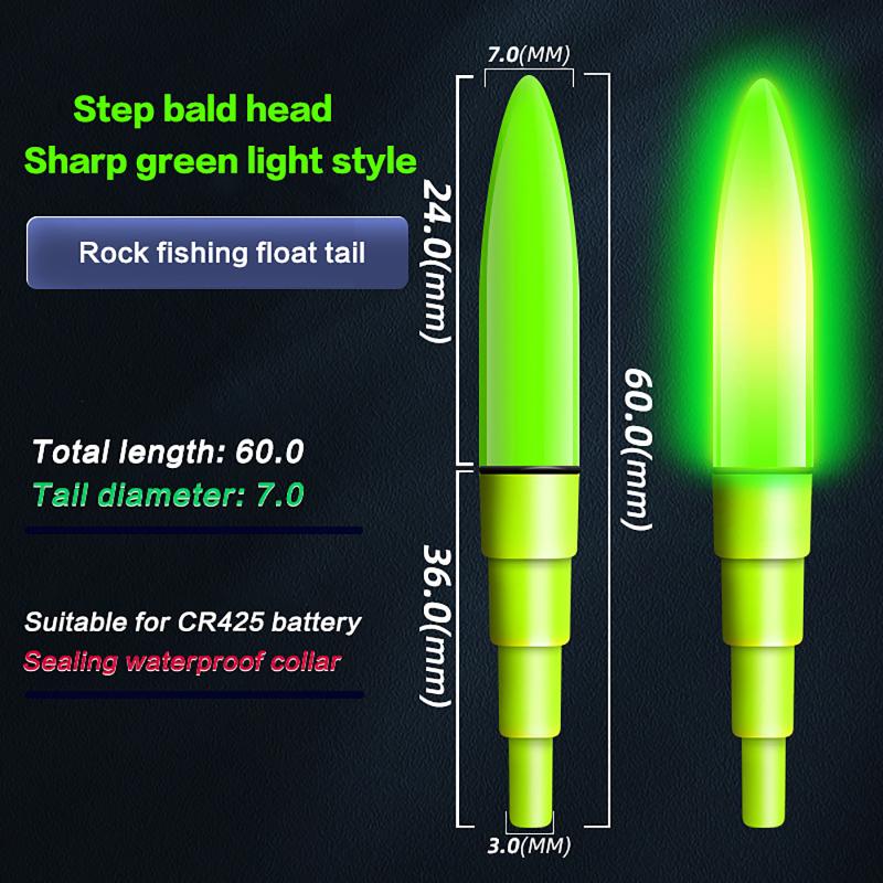 5Pcs Led Night Fishing Float Tail Lights Night Fishing Rod Tip Light Luminous Fishing Tackle With Cr425 Battery Included Pointed 5pcs зелёный
5Pcs Led Night Fishing Float Tail Lights Night Fishing Rod Tip Light Luminous Fishing Tackle With Cr425 Battery Included Pointed 5pcs зелёный