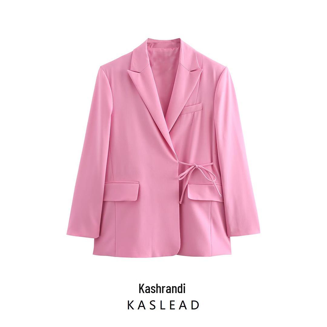 2025 Spring Women s European & American Style Loose Lapel Long Sleeve Jacket with Padded Shoulders Small
2025 Spring Women s European & American Style Loose Lapel Long Sleeve Jacket with Padded Shoulders Small