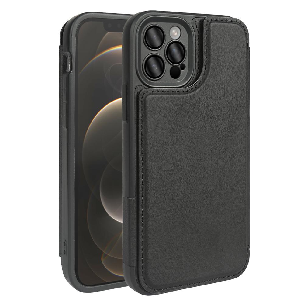 Для iPhone 12 Pro Магнитный Чехол RCS Экологичный Раскладной Чехол для Телефона с Подставкой Блокировка RFID Black
Для iPhone 12 Pro Магнитный Чехол RCS Экологичный Раскладной Чехол для Телефона с Подставкой Блокировка RFID Black