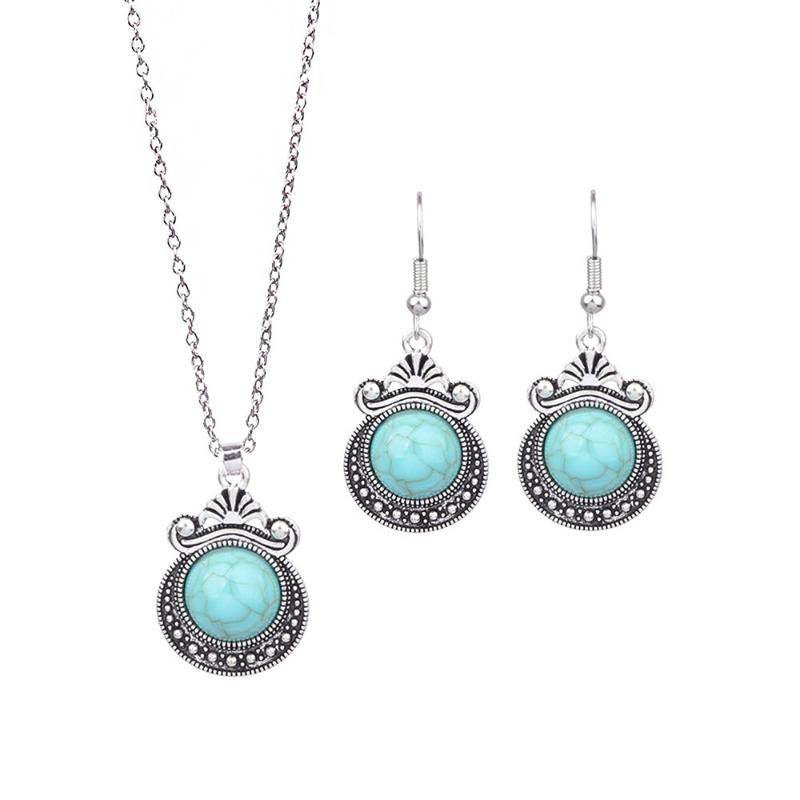 GemChic Женское Новое Винтажное Этническое Геометрическое Резное Бирюзовое Ожерелье Крючок Серьги Комплект Из Двух Частей Ювелирные Изделия Подарок На День Рождения Рождество
GemChic Женское Новое Винтажное Этническое Геометрическое Резное Бирюзовое Ожерелье Крючок Серьги Комплект Из Двух Частей Ювелирные Изделия Подарок На День Рождения Рождество