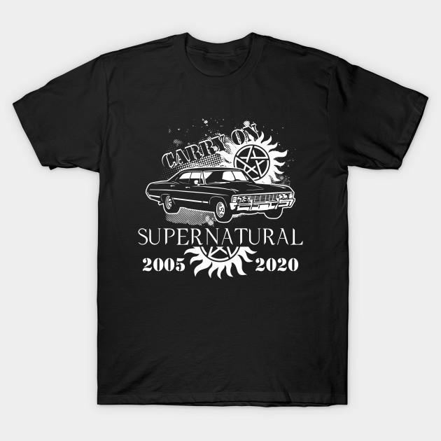 Men Black Print T-shirt Supernatural Carry On 2005-2020 T-Shirt No-Cut Transfer Paper Print Cotton Tshirt 2XL чорний
Men Black Print T-shirt Supernatural Carry On 2005-2020 T-Shirt No-Cut Transfer Paper Print Cotton Tshirt 2XL чорний