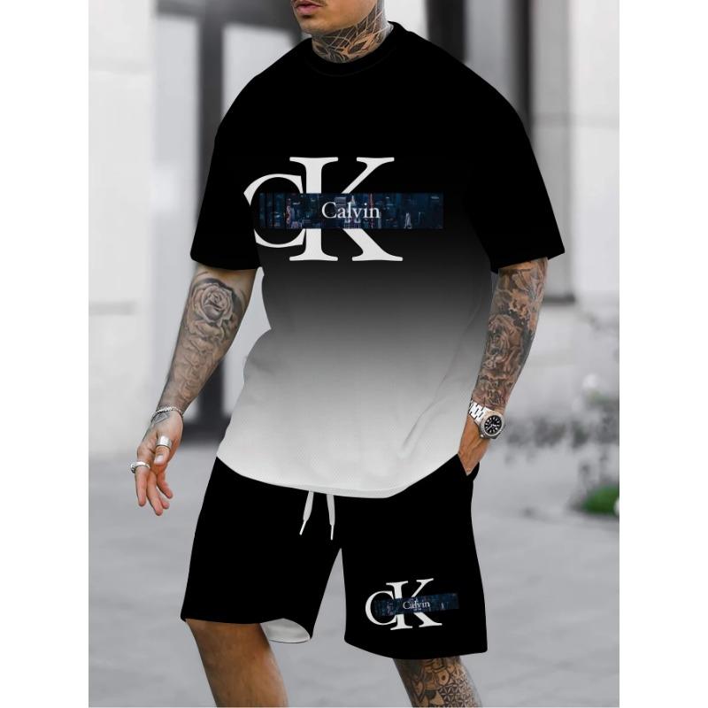 Men Clothing Summer New Men s Leisure Sports Set Letter Printed T-shirt Shorts Round Neck 2-piece Set Two-piece Set Streetwear XS
Men Clothing Summer New Men s Leisure Sports Set Letter Printed T-shirt Shorts Round Neck 2-piece Set Two-piece Set Streetwear XS