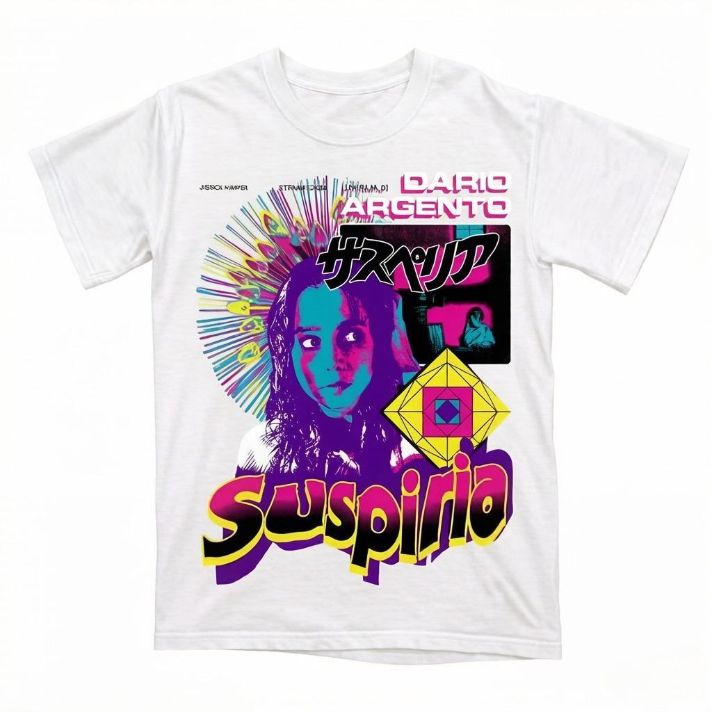 Summer New Collection Suspiria Dario Argento Horror Cotton T Shirt Luxury Unisexs Clothing Suitable for Both Unisex and Women L
Summer New Collection Suspiria Dario Argento Horror Cotton T Shirt Luxury Unisexs Clothing Suitable for Both Unisex and Women L