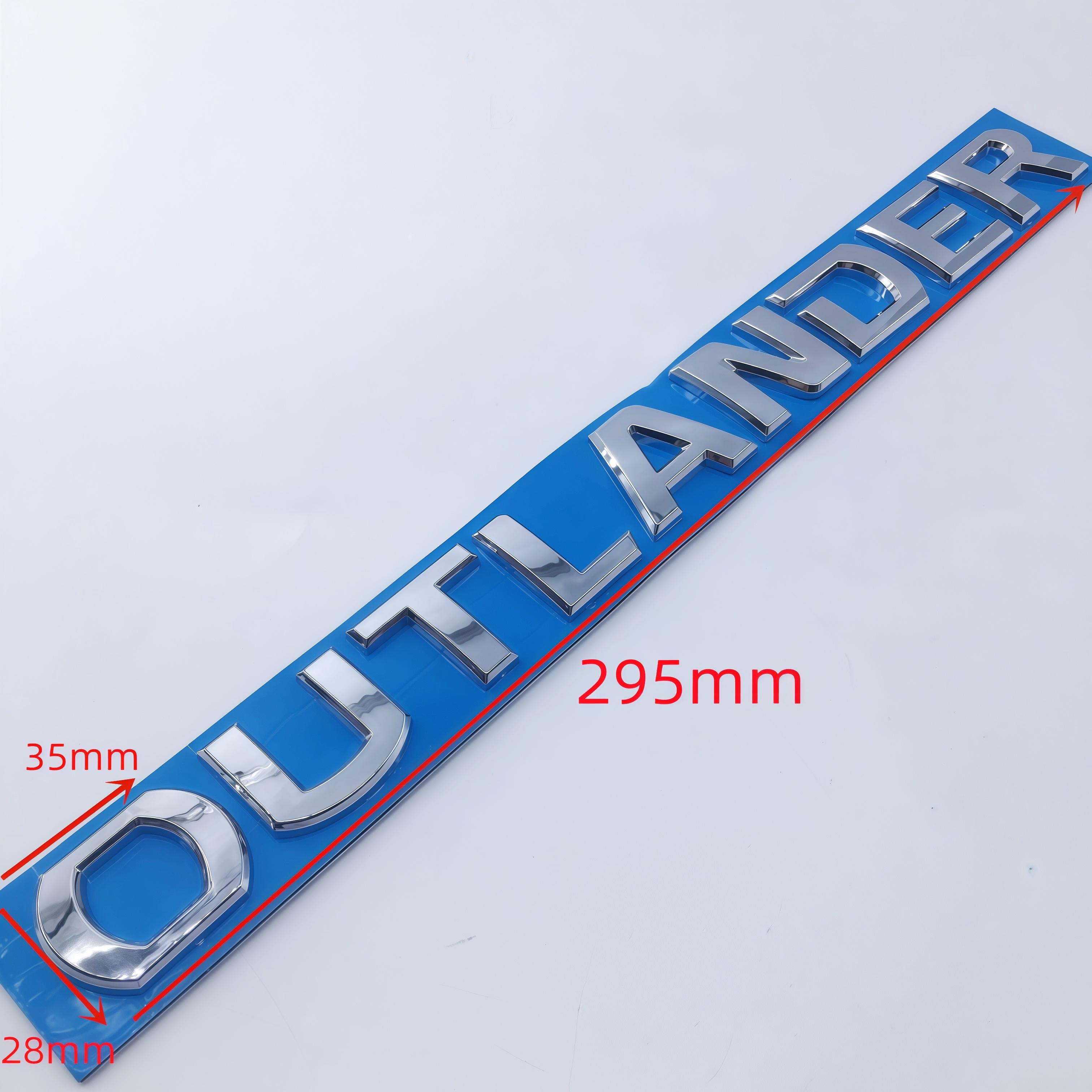 1pcs ABS Letter 295mm OUTLANDER Logo Car Emblem Badge Side Fender Rear Tailgate Trunk Headlight for Mitsubishi Outlander Auto 1pcs OUTLANDER
1pcs ABS Letter 295mm OUTLANDER Logo Car Emblem Badge Side Fender Rear Tailgate Trunk Headlight for Mitsubishi Outlander Auto 1pcs OUTLANDER