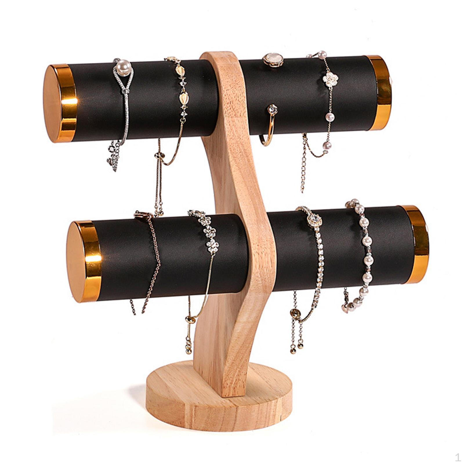 Bracelet Holder 2-Tier Display Stand, Storage Organizer, Watch for Show, чорний
Bracelet Holder 2-Tier Display Stand, Storage Organizer, Watch for Show, чорний