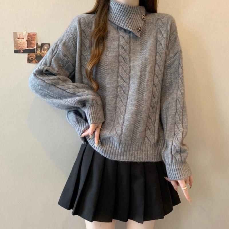 Свитер для женщин Осень Зима Утепленный Теплый Вязаный Эластичный С длинным рукавом Водолазка Топы XXXL серый
Свитер для женщин Осень Зима Утепленный Теплый Вязаный Эластичный С длинным рукавом Водолазка Топы XXXL серый