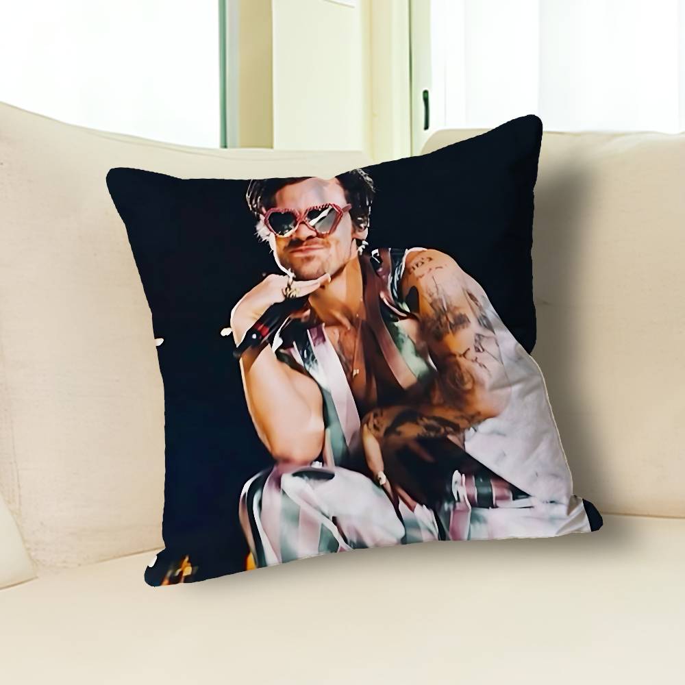Singer H-Harry S-Styles Pillow Cases for Bedroom Living Room Sofa Home Decor Polyester Cushion Cover with Zipper 50cmx50cm
Singer H-Harry S-Styles Pillow Cases for Bedroom Living Room Sofa Home Decor Polyester Cushion Cover with Zipper 50cmx50cm