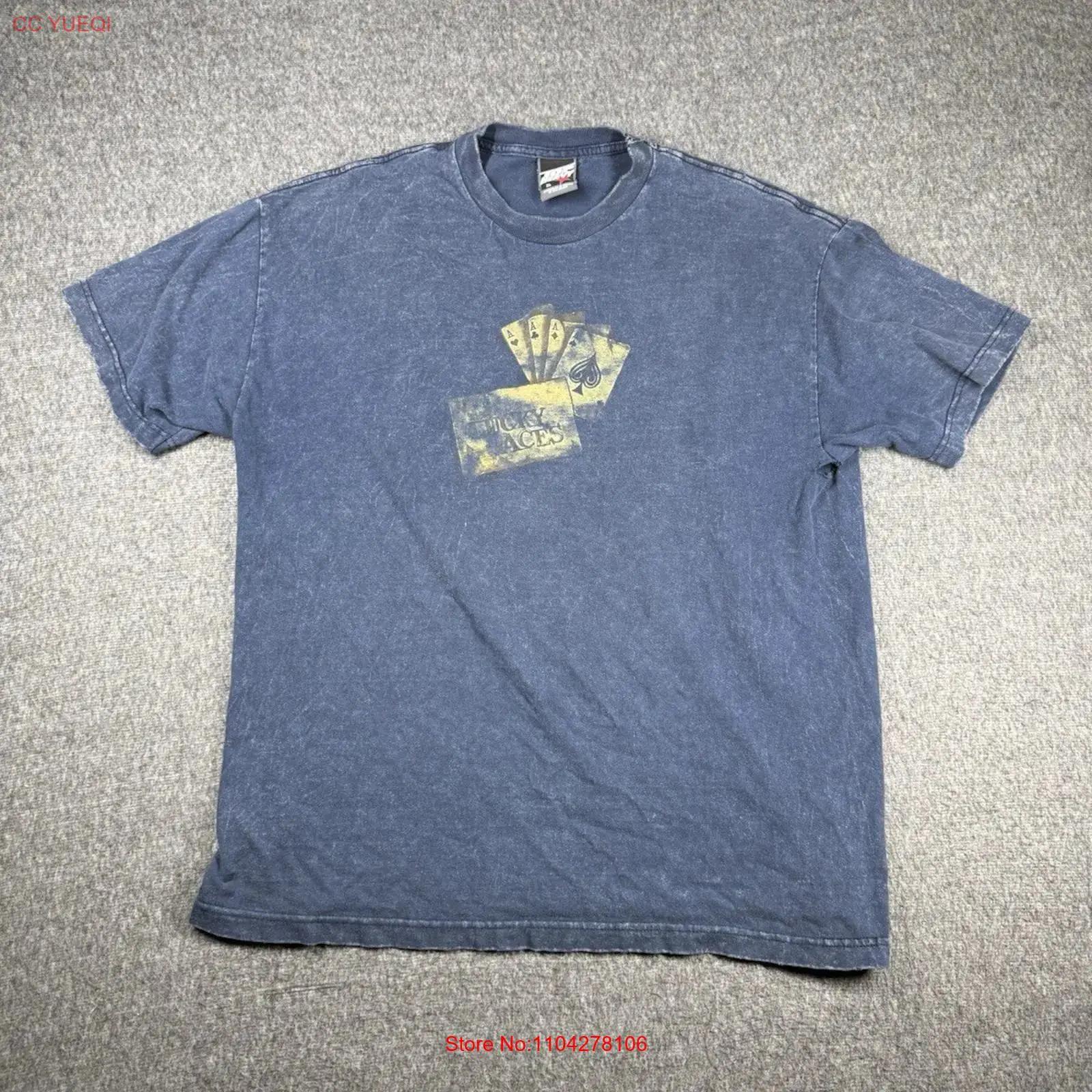 Y2K Top Heavy T Shirt Mens XL Black Poker Cards vintage Washed Slightly streetwear fashion graphic homme Comfortable 5XL різнокольоровий
Y2K Top Heavy T Shirt Mens XL Black Poker Cards vintage Washed Slightly streetwear fashion graphic homme Comfortable 5XL різнокольоровий