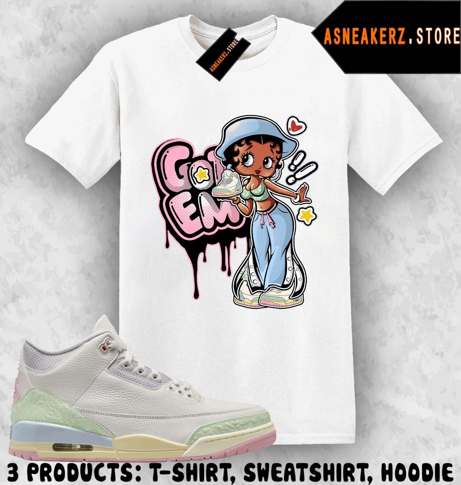 Shirt Match AJ 3 Spring is in the Air 2026 Sneaker Matching Got Em Betty T-Shirt 4XL
Shirt Match AJ 3 Spring is in the Air 2026 Sneaker Matching Got Em Betty T-Shirt 4XL