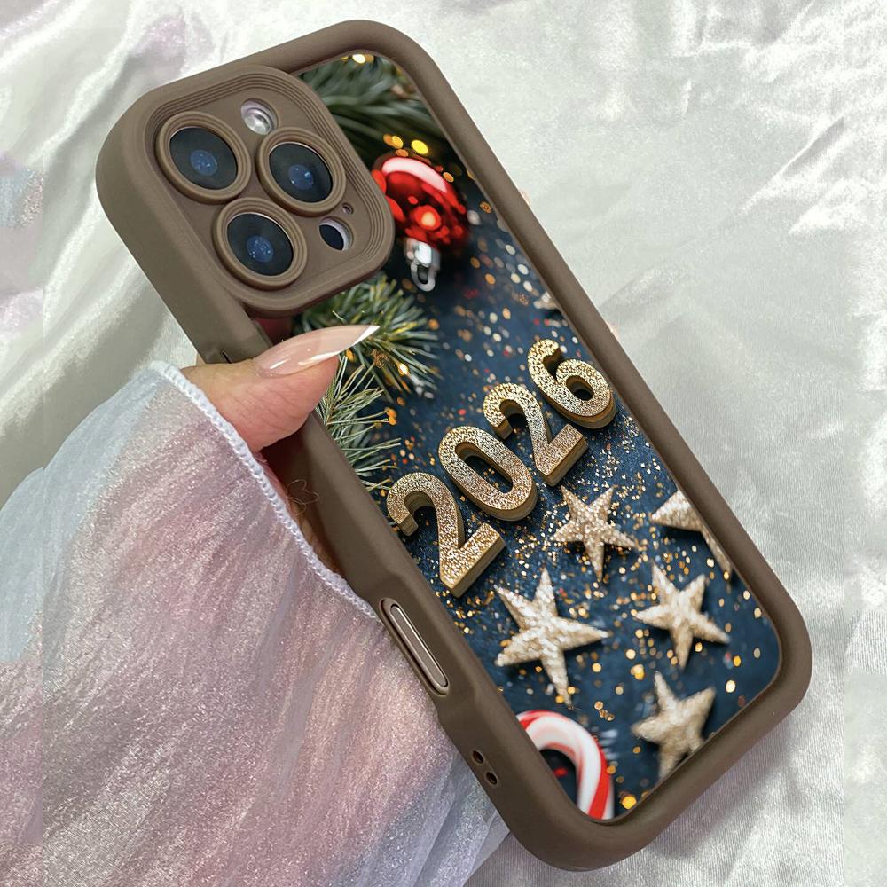 JT147 Christmas Happy New Year Art for iPhone 17 16 15 Pro Max Samsung S26 S25 Ultra A17 A16 A07 A56 Xiaomi 15T Redmi 15c 14c Note 14 Soft TPU Case Redmi 15C 4G/5G(171.6) коричневий
JT147 Christmas Happy New Year Art for iPhone 17 16 15 Pro Max Samsung S26 S25 Ultra A17 A16 A07 A56 Xiaomi 15T Redmi 15c 14c Note 14 Soft TPU Case Redmi 15C 4G/5G(171.6) коричневий