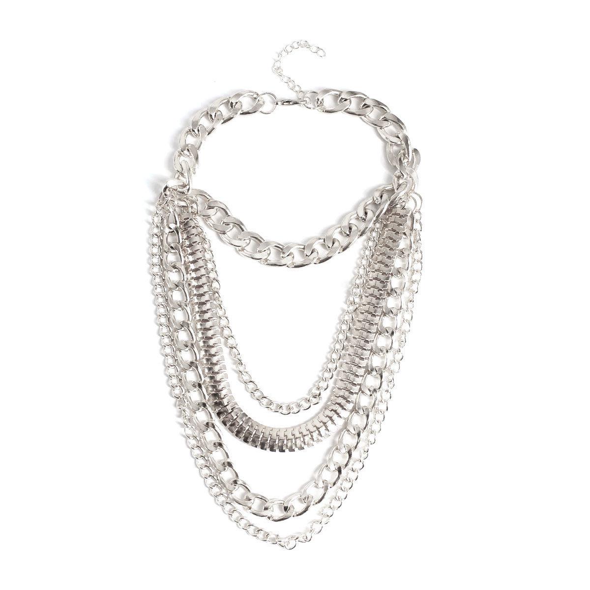 Europe, America, punk exaggeration, personalized temperament multi-layer chain fringed heel chain foot decoration срібний
Europe, America, punk exaggeration, personalized temperament multi-layer chain fringed heel chain foot decoration срібний