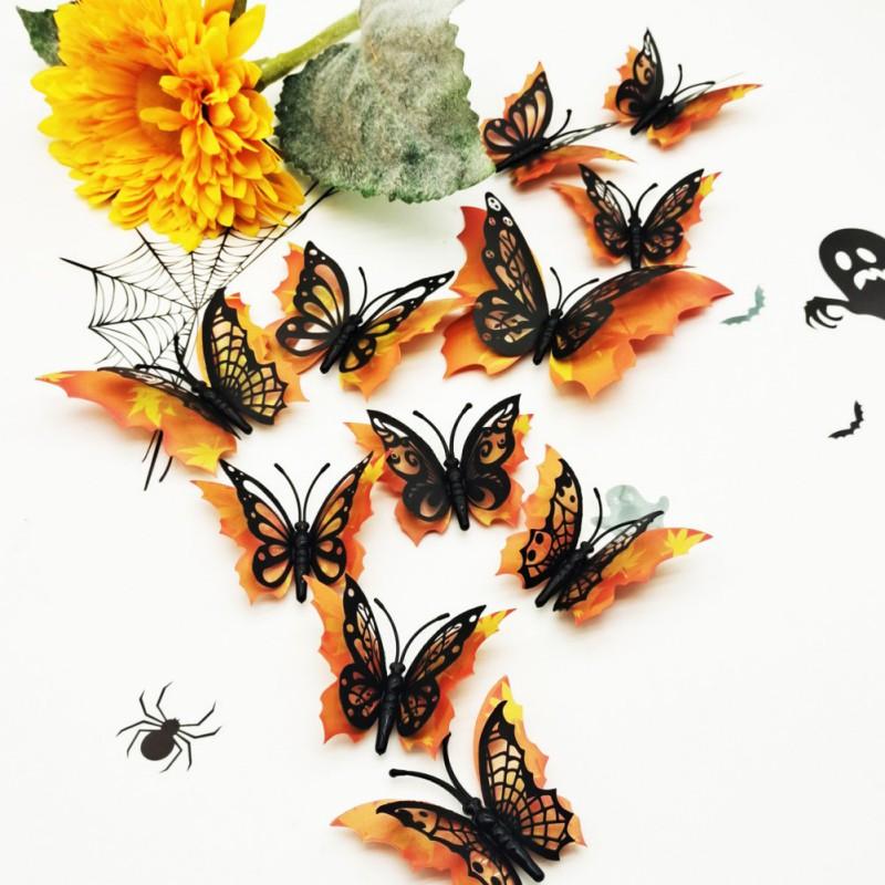 12pcs 3D Butterfly Wall Stickers Wall Stickers on the Wall for Halloween Party Decoration Window Decal Home Decor M
12pcs 3D Butterfly Wall Stickers Wall Stickers on the Wall for Halloween Party Decoration Window Decal Home Decor M
