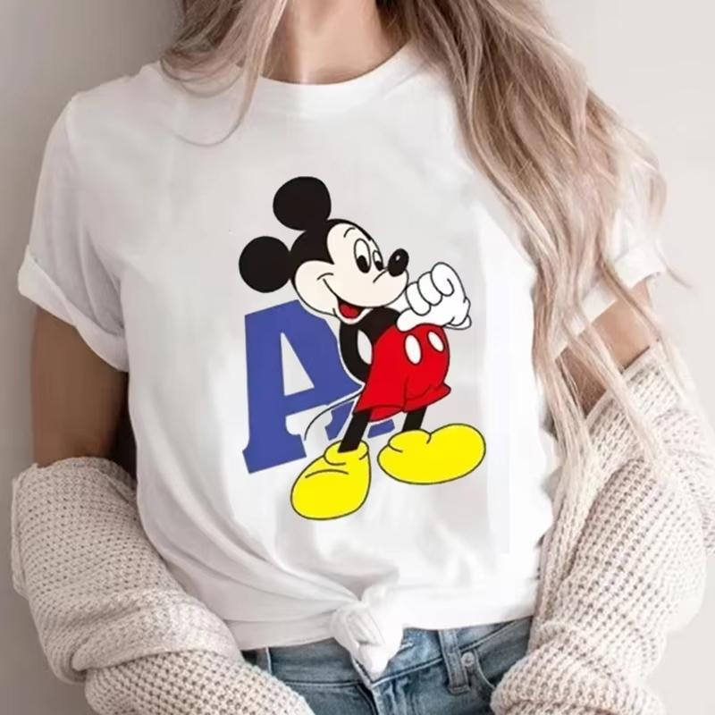 Cartoon Mickey Minnie Print Tshirt Harajuku 2026 Summer Short Sleeve T Shirt FeUnisex Harajuku Casual Clothes Top Unisex S
Cartoon Mickey Minnie Print Tshirt Harajuku 2026 Summer Short Sleeve T Shirt FeUnisex Harajuku Casual Clothes Top Unisex S