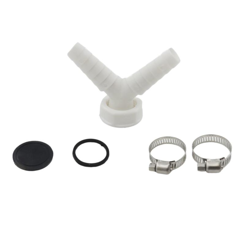 Y-образный разветвитель шланга сливной трубы Универсальный пластиковый разветвитель для стиральных машин и посудомоечных машин
Y-образный разветвитель шланга сливной трубы Универсальный пластиковый разветвитель для стиральных машин и посудомоечных машин