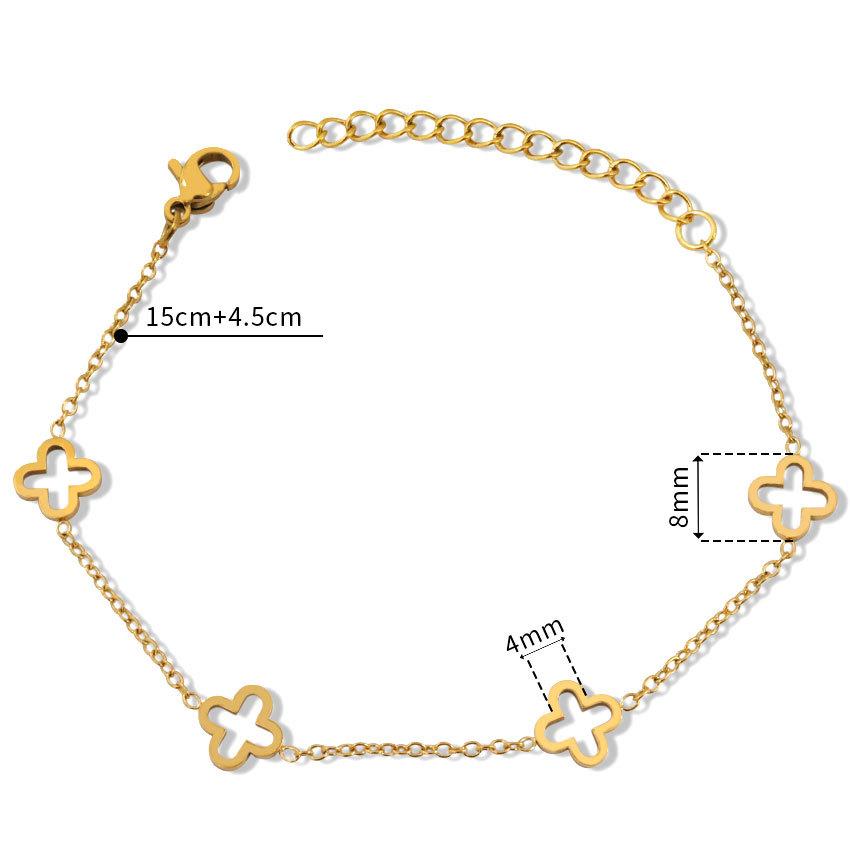 Высококлассный легкий роскошный браслет-четырехлистный цветок женский браслет праздничные украшения 18K золотой
Высококлассный легкий роскошный браслет-четырехлистный цветок женский браслет праздничные украшения 18K золотой