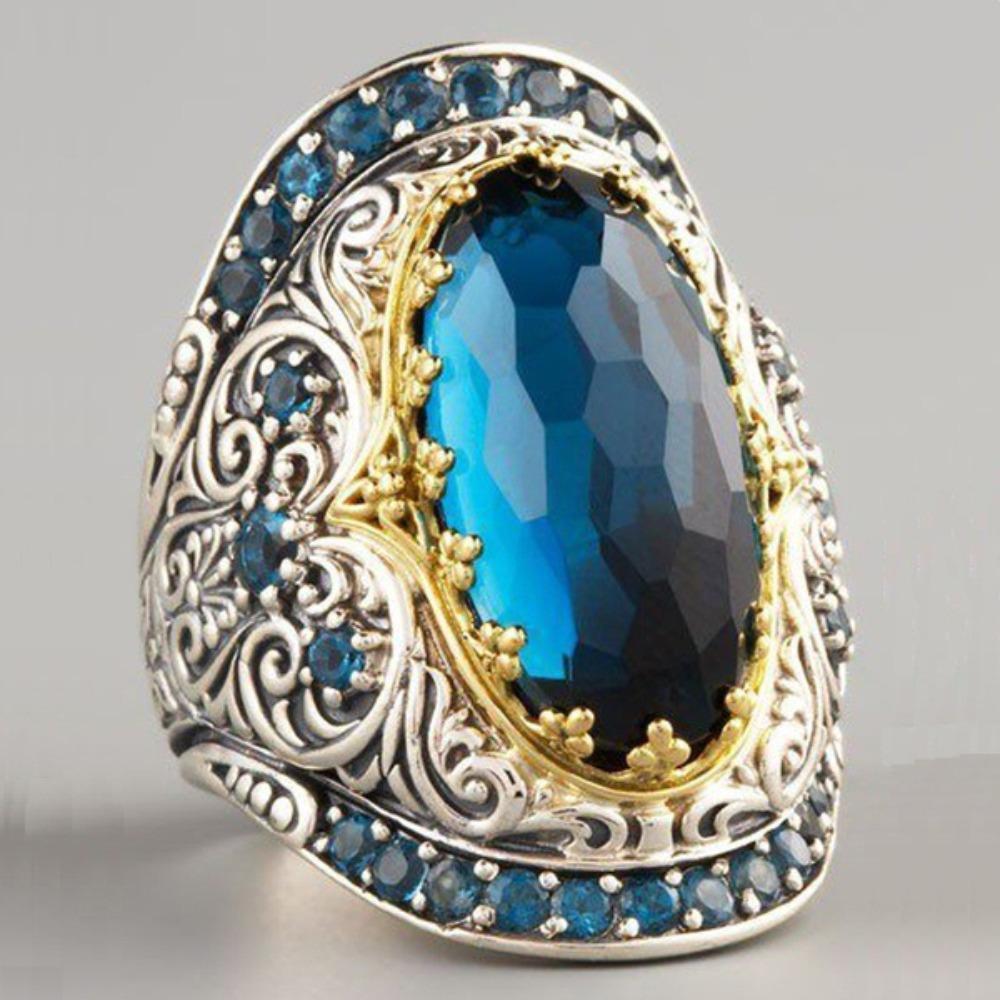 Women Fashion Topaz Ring 18k Gold Plated Color Changing Party Engagement Jewelry Gif no. 6
Women Fashion Topaz Ring 18k Gold Plated Color Changing Party Engagement Jewelry Gif no. 6