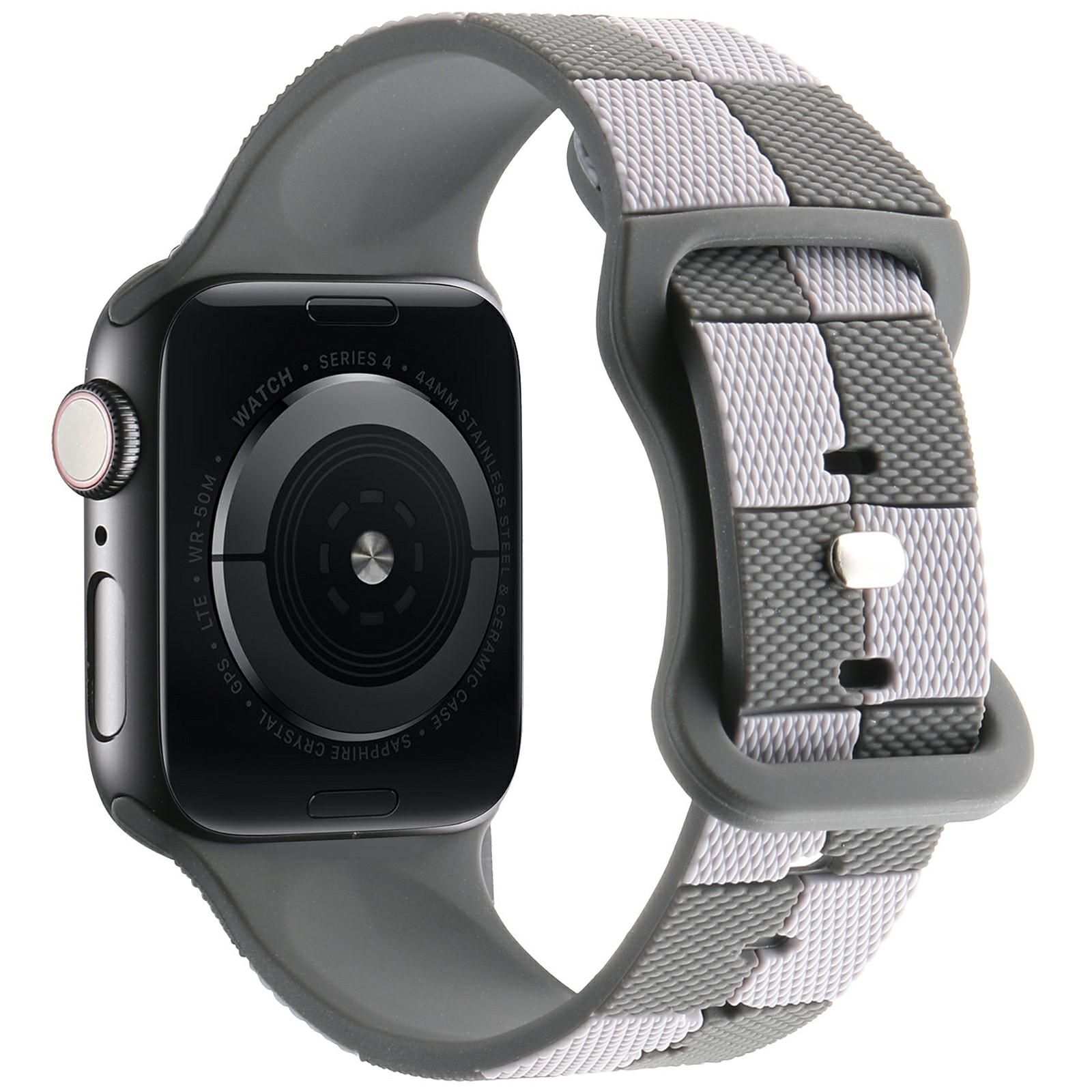 For Apple Watch Series 10 42mm/9 8 7 41mm/SE (2023) SE (2022) SE 6 5 4 40mm/3 2 1 38mm Checkerboard Silicone Band Dark Grey
For Apple Watch Series 10 42mm/9 8 7 41mm/SE (2023) SE (2022) SE 6 5 4 40mm/3 2 1 38mm Checkerboard Silicone Band Dark Grey
