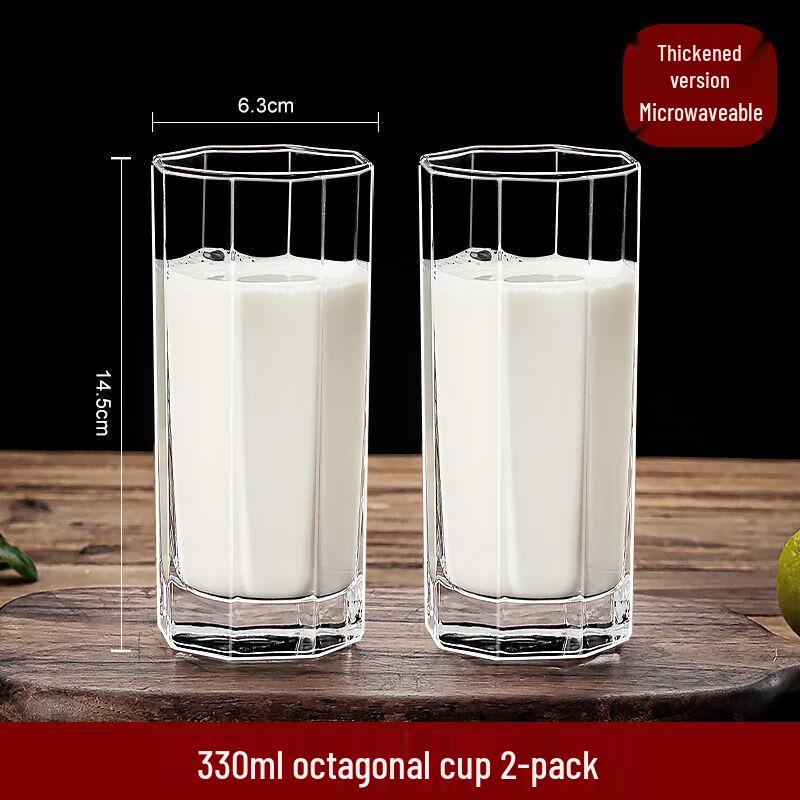 Libaiyi Heat-Resistant Glass Breakfast & Juice Cups 2-Pack
Libaiyi Heat-Resistant Glass Breakfast & Juice Cups 2-Pack