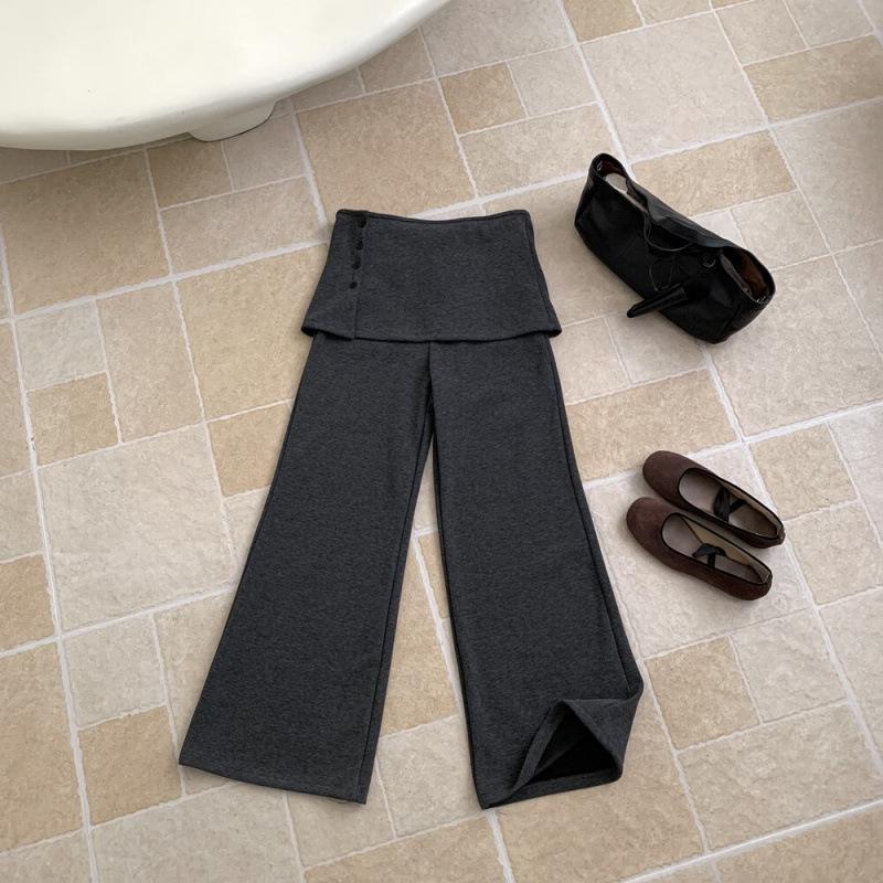 Korean Style Plus Velvet Warm Loose Fit Pure Color Pants Small серый
Korean Style Plus Velvet Warm Loose Fit Pure Color Pants Small серый