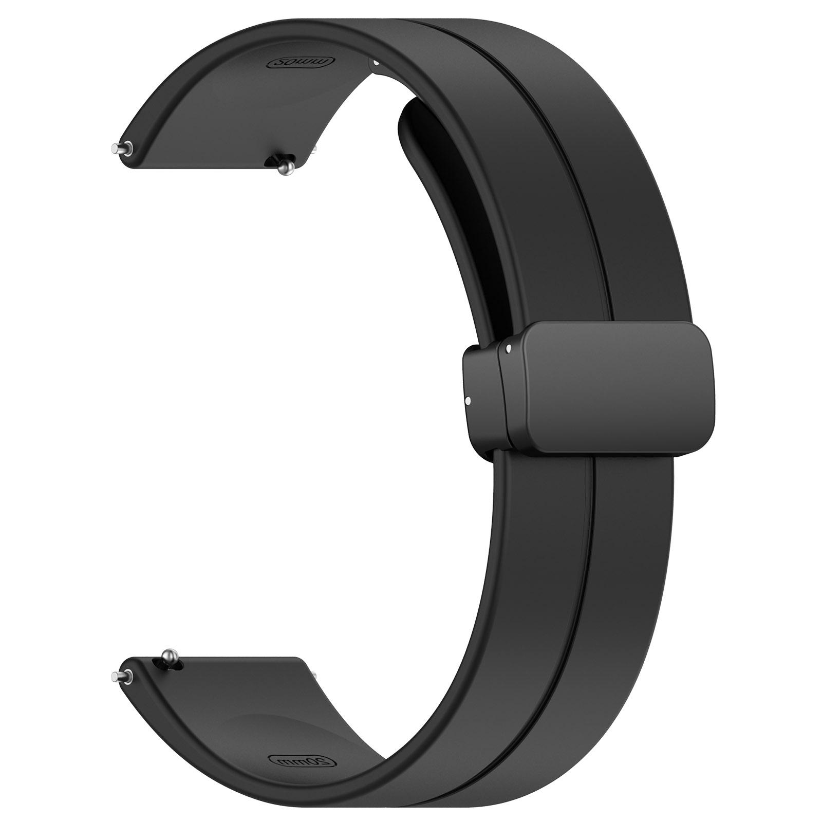 For Huawei/Samsung Universal 22mm Smartwatch Strap Magnetic Folding Buckle Silicone Band Purple
For Huawei/Samsung Universal 22mm Smartwatch Strap Magnetic Folding Buckle Silicone Band Purple