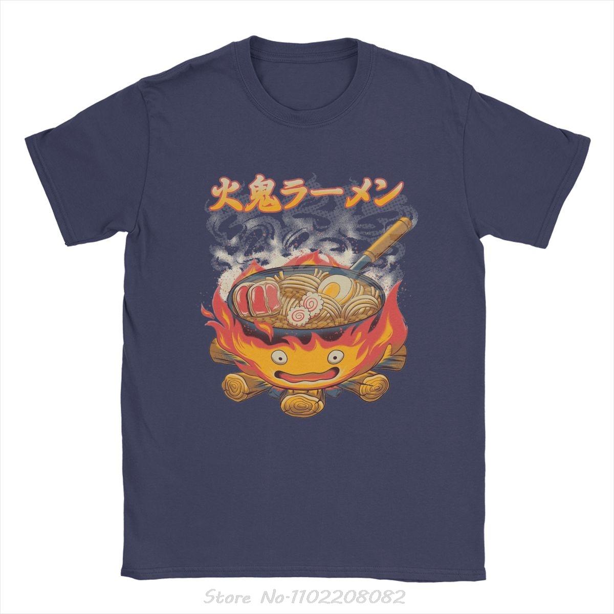 Men Howled Ramen Movings Fire Demon Castles T-shirt Vintage Men Clothing Casual O-neck Tshirt Fashion Oversized T Shirt Tops XXXL Темно-синій
Men Howled Ramen Movings Fire Demon Castles T-shirt Vintage Men Clothing Casual O-neck Tshirt Fashion Oversized T Shirt Tops XXXL Темно-синій