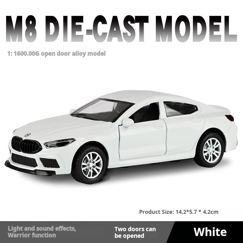 1:36 M8 Sports Performance Coupe Exquisite Simulation Alloy Car Model Collectible Figurine & Ornament Kids Toy Car Pull Back белый
1:36 M8 Sports Performance Coupe Exquisite Simulation Alloy Car Model Collectible Figurine & Ornament Kids Toy Car Pull Back белый