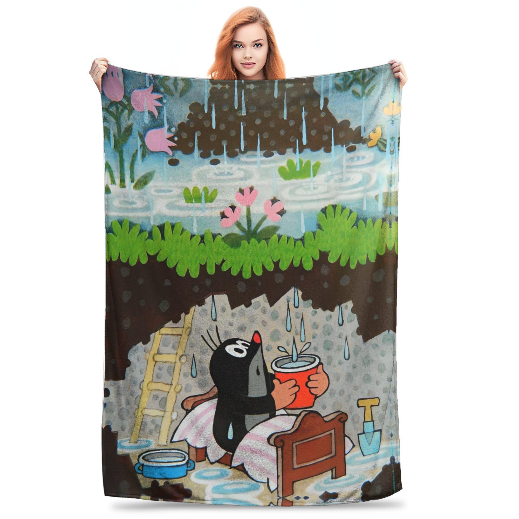 The Little Mole Blanket Super Soft Graphic Plush Throw Blanket For Girls Boys Home Decor Flannel Bedspread Bed Cover 75x90cm
The Little Mole Blanket Super Soft Graphic Plush Throw Blanket For Girls Boys Home Decor Flannel Bedspread Bed Cover 75x90cm