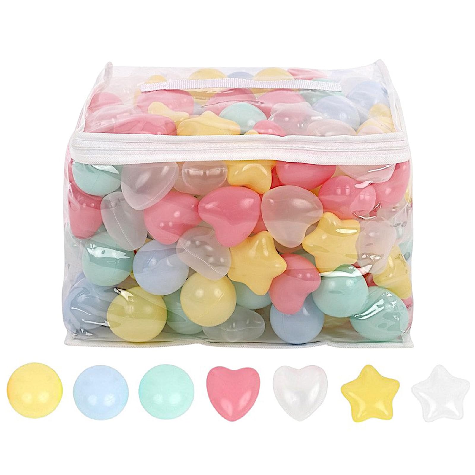 Hugmuu Colored 6cm Ball Stylish Balls, 5.5cm & Pool, (200 Balls, Mixed)
Hugmuu Colored 6cm Ball Stylish Balls, 5.5cm & Pool, (200 Balls, Mixed)