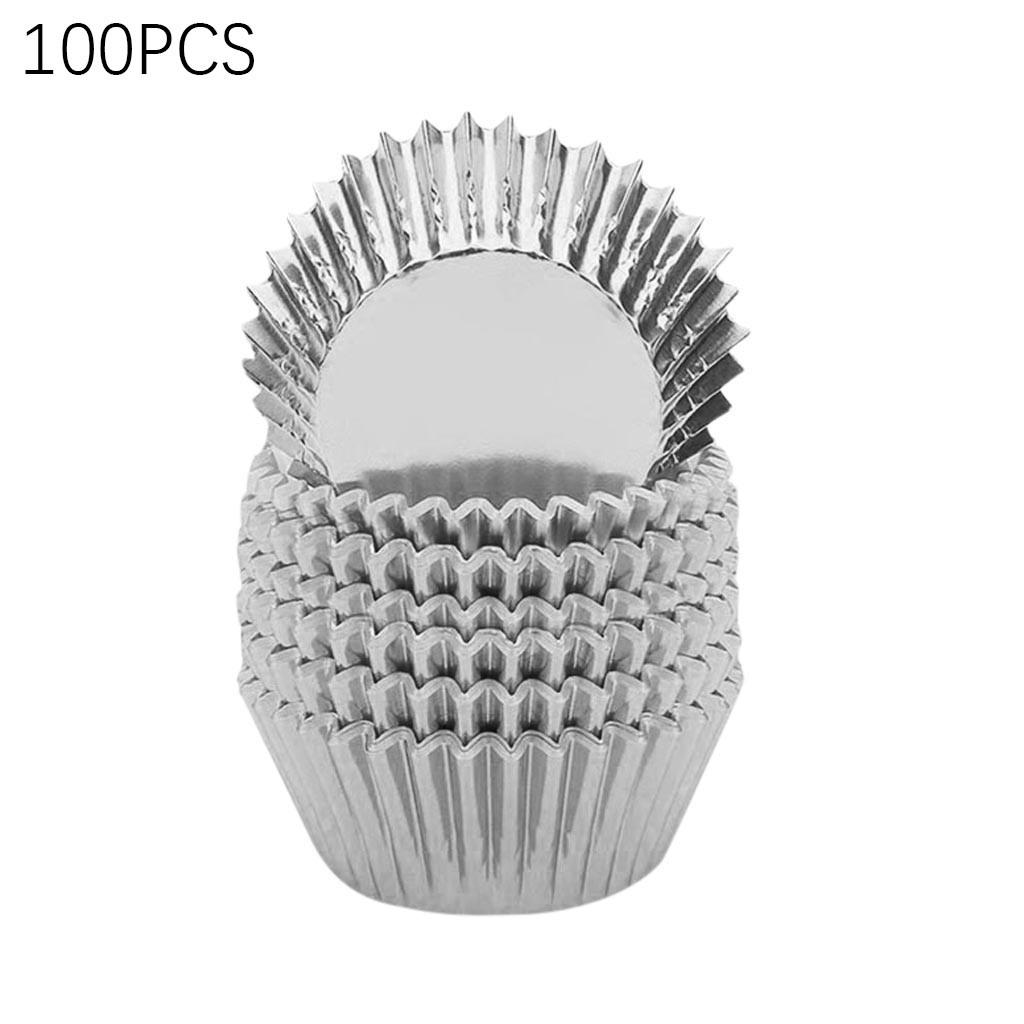 100PCs Baking Utensils Thickened Aluminum Heat-Resistant Cake Paper Cup Mould 7.5X7.5X6.5CM
100PCs Baking Utensils Thickened Aluminum Heat-Resistant Cake Paper Cup Mould 7.5X7.5X6.5CM