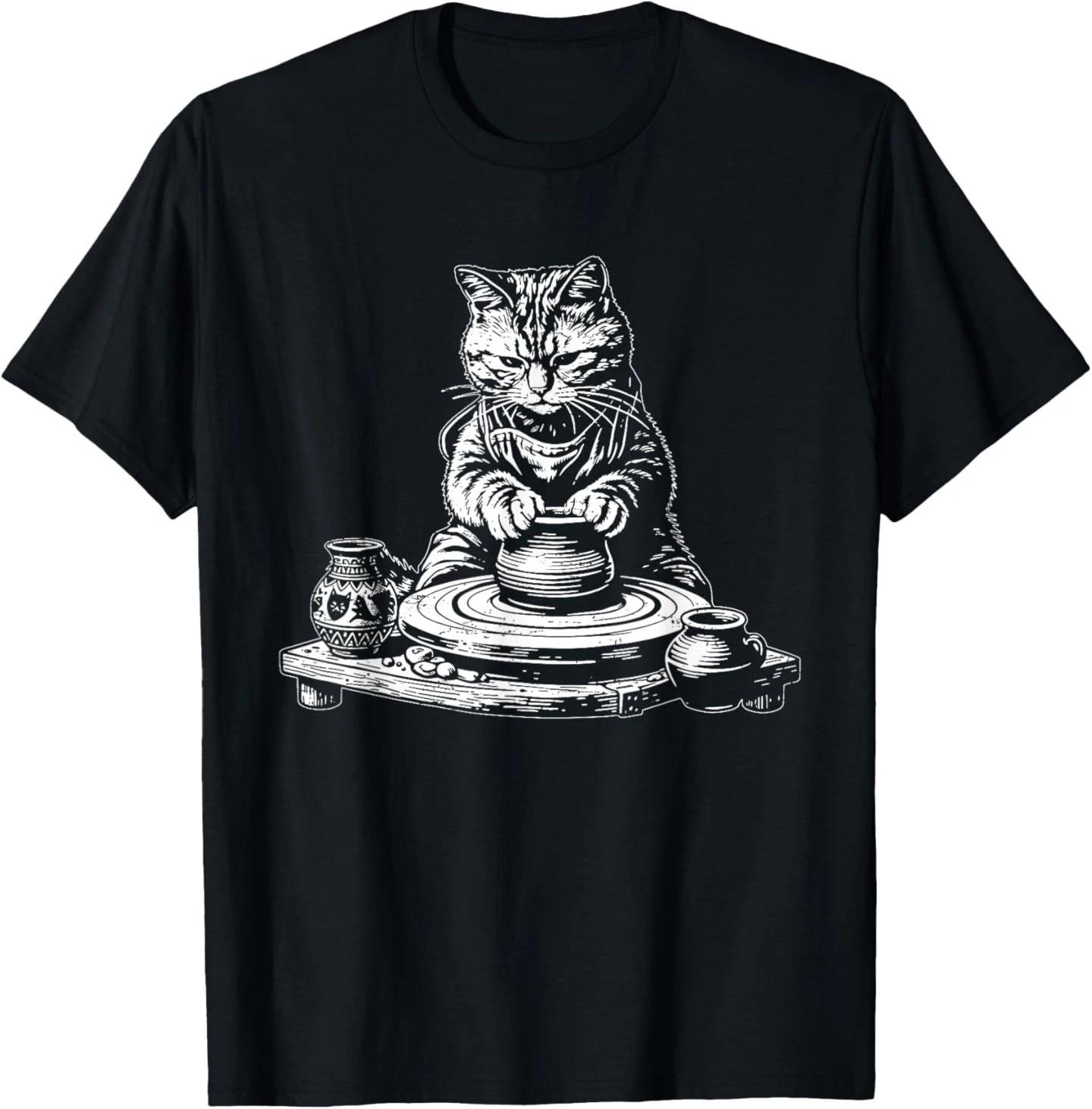 Vintage Retro Cat Pottery Funny T-Shirt 4XL
Vintage Retro Cat Pottery Funny T-Shirt 4XL