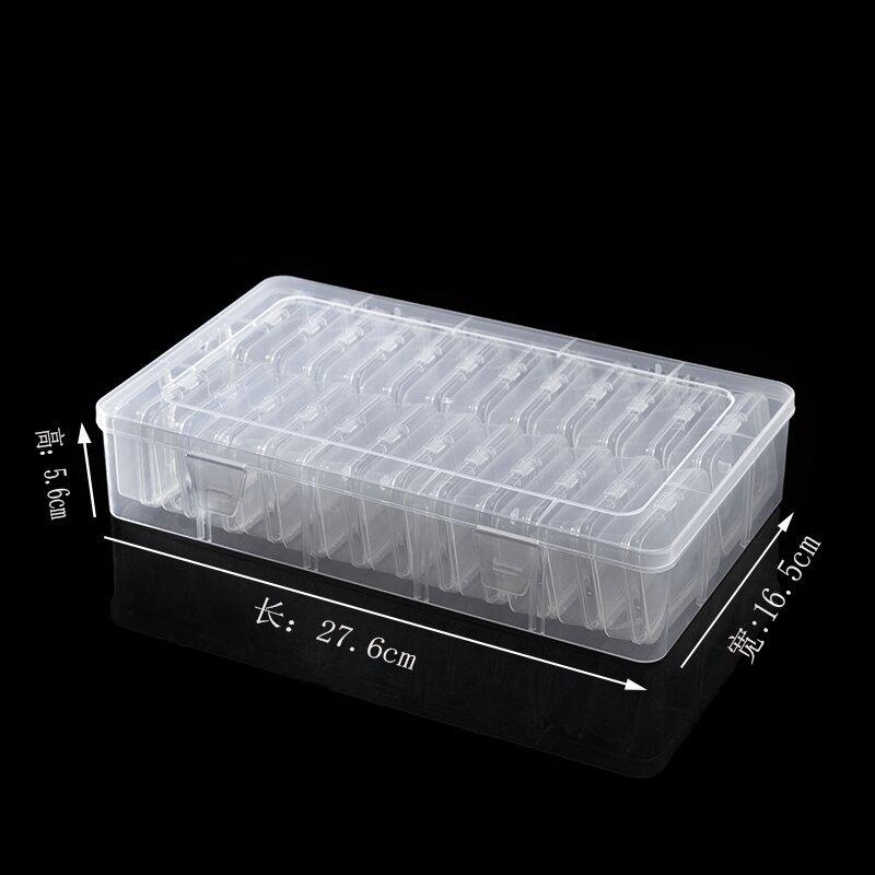 Большие 15 наборов коробок 24 упаковки 7,5 длинных коробок Независимая комбинация Прозрачная коробка Коробка для хранения игрушек для ногтей Пластиковый набор коробок 27.6*16.5*5.6CM
Большие 15 наборов коробок 24 упаковки 7,5 длинных коробок Независимая комбинация Прозрачная коробка Коробка для хранения игрушек для ногтей Пластиковый набор коробок 27.6*16.5*5.6CM