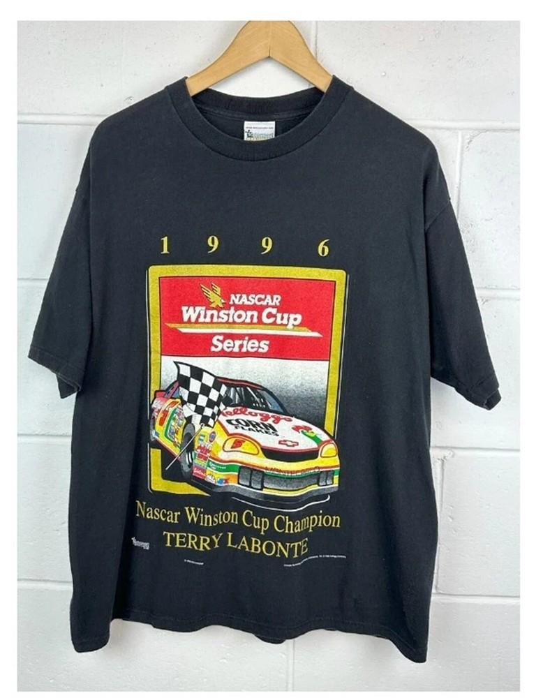 Перепечатка 1996 года Наскар Терри Лабонте Winston Cup Футболка Плотный Хлопок S-5XL Унисекс Футболка XXXL
Перепечатка 1996 года Наскар Терри Лабонте Winston Cup Футболка Плотный Хлопок S-5XL Унисекс Футболка XXXL