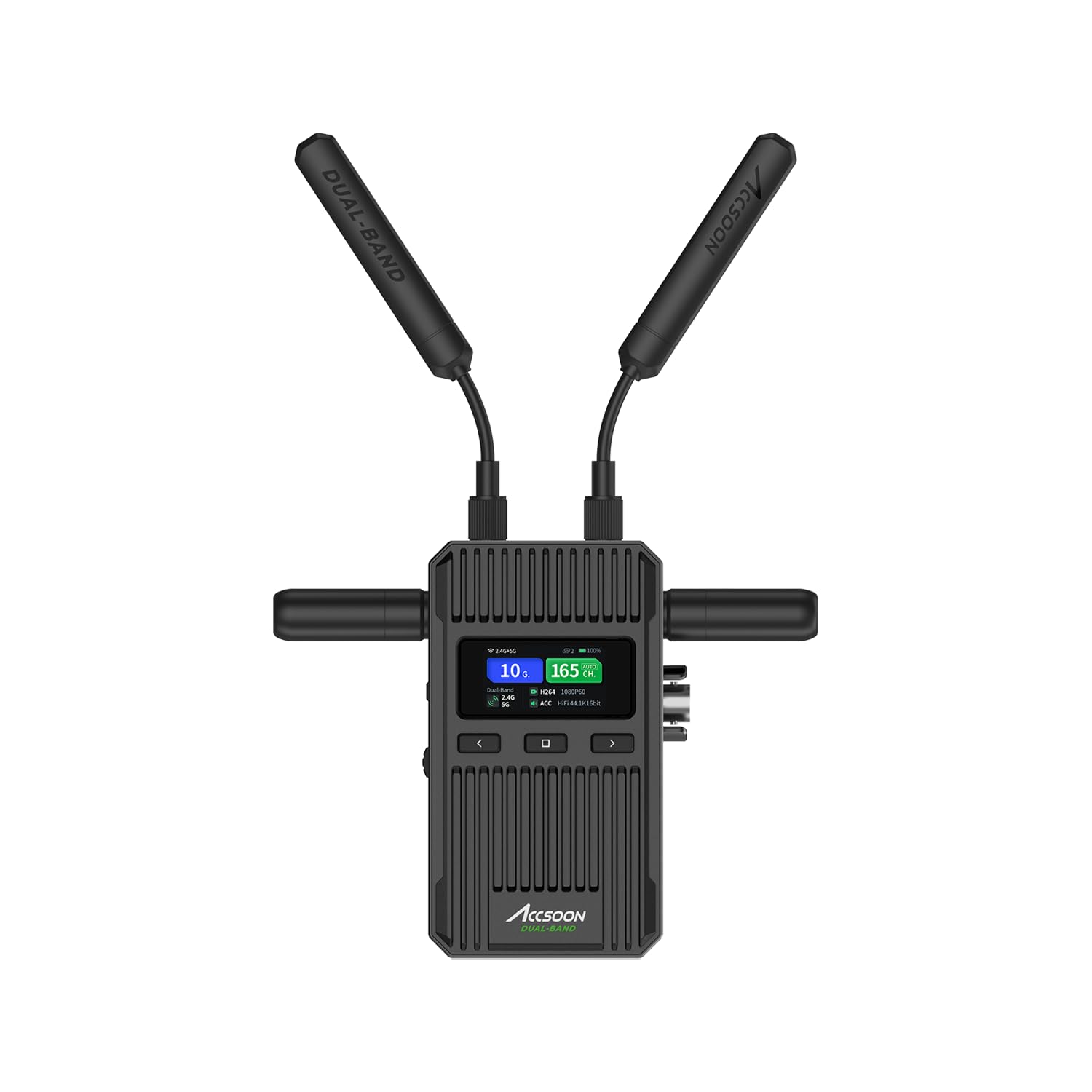 Accsoon Video Audio Wireless Transmission System CineView 2 SDI WIT08-S-TX & (Transmitter) чорний
Accsoon Video Audio Wireless Transmission System CineView 2 SDI WIT08-S-TX & (Transmitter) чорний