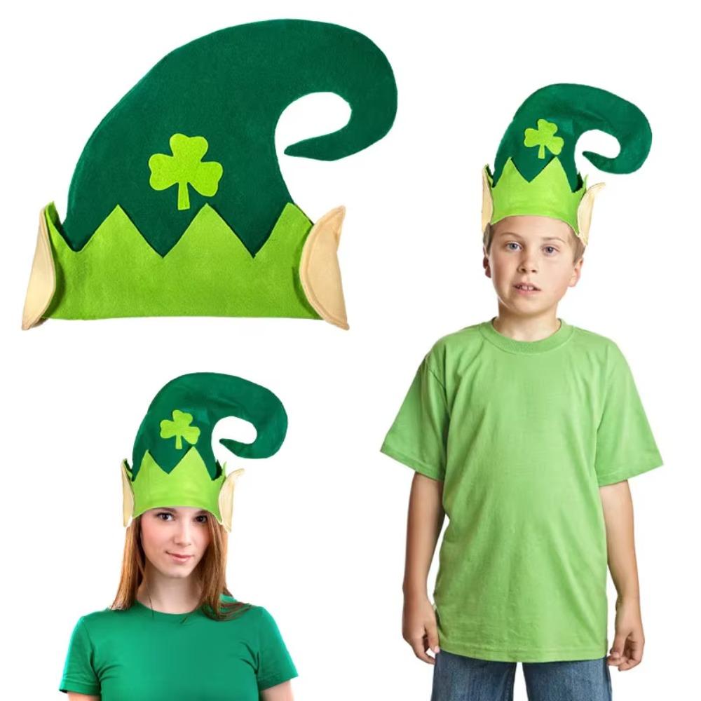 Print St. Patrick s Day Hat Velvet Clover Lucky Clover Hat Cute Shamrock Elves Hat Adults Kids
Print St. Patrick s Day Hat Velvet Clover Lucky Clover Hat Cute Shamrock Elves Hat Adults Kids