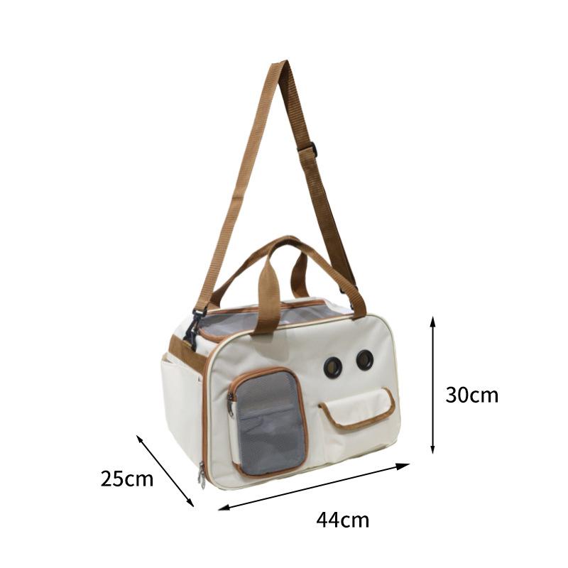 Large Capacity Breathable Cat Carrier Bag Portable Shoulder Pet Travel Tote for Cats and Small Dogs Mica
Large Capacity Breathable Cat Carrier Bag Portable Shoulder Pet Travel Tote for Cats and Small Dogs Mica