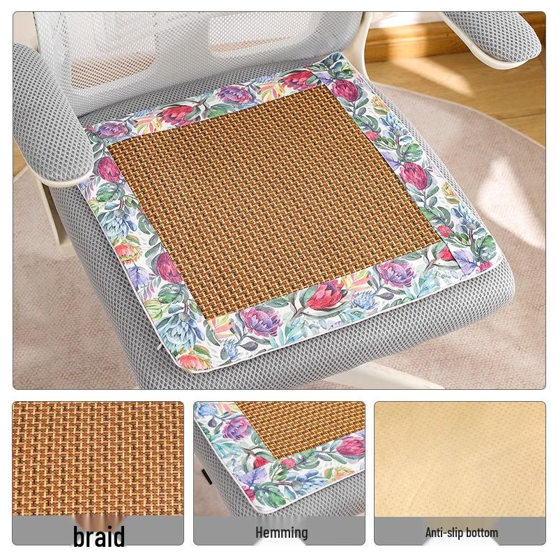 Подушка на сиденье из ротанга с полынью: Крутой и гладкий лоскутный дизайн, дышащий коврик из грубой ткани
Подушка на сиденье из ротанга с полынью: Крутой и гладкий лоскутный дизайн, дышащий коврик из грубой ткани