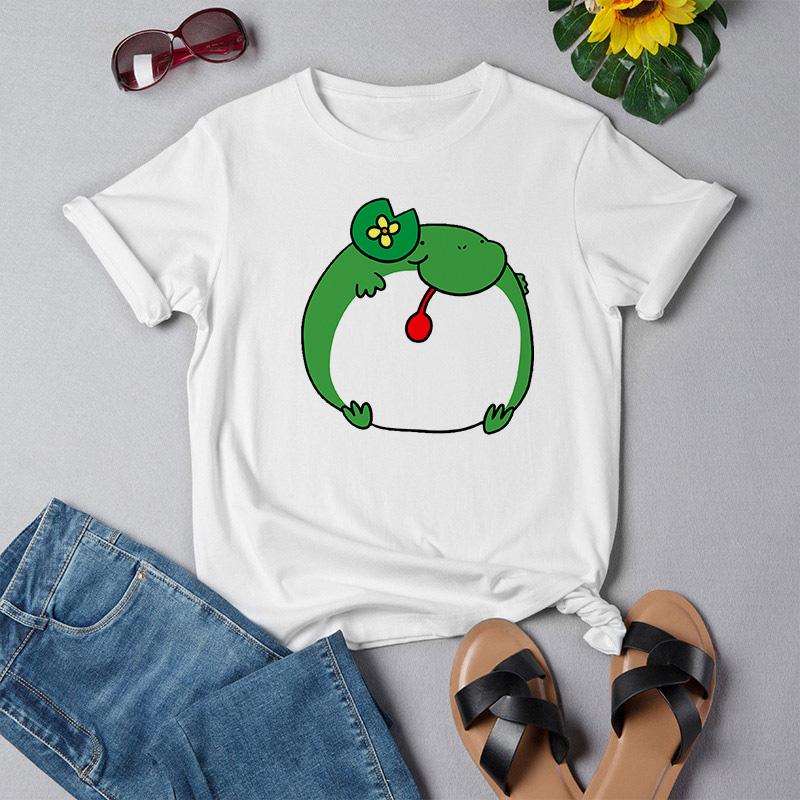 Frog Faucet With Leading Bow Cute Graphic T Shirt Harajuku Casual Animal Aesthetic Short Sleeve Summer Tops Tee Women Tshirt XXXL білий
Frog Faucet With Leading Bow Cute Graphic T Shirt Harajuku Casual Animal Aesthetic Short Sleeve Summer Tops Tee Women Tshirt XXXL білий