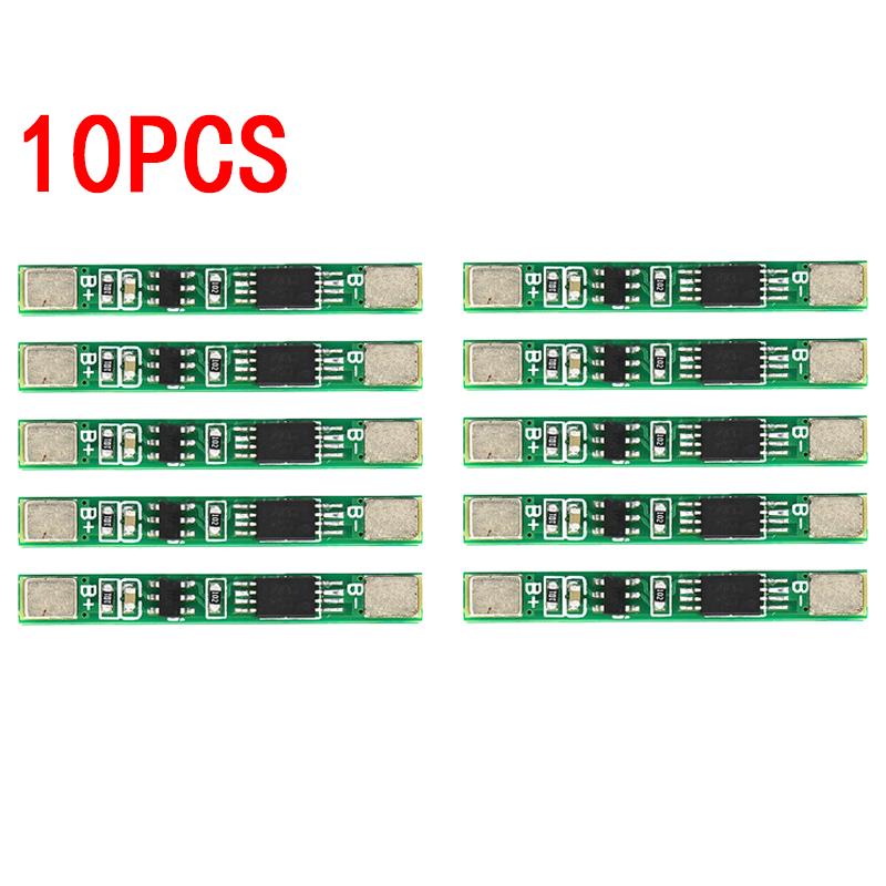 10PCS 1S 3.7V 3A li-ion BMS PCM battery protection board pcm for 18650 lithium ion li battery
10PCS 1S 3.7V 3A li-ion BMS PCM battery protection board pcm for 18650 lithium ion li battery