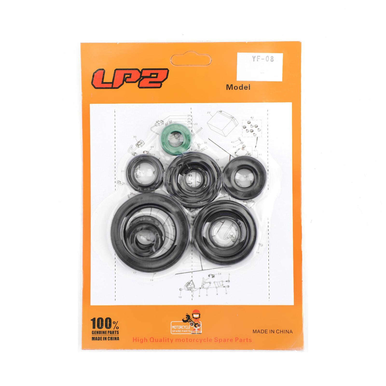 Комплект масляных уплотнений двигателя 10 шт. для Honda CR125R CR125 CR 125 125R 1987-2003
Комплект масляных уплотнений двигателя 10 шт. для Honda CR125R CR125 CR 125 125R 1987-2003