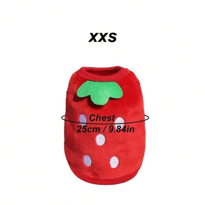 1PC Fruit-shaped Harness Vest Warm Costume Clothes Outfits for Pet Small Animal Guinea Pig Rabbit Bunny Ferret Chinchillas Kitty
1PC Fruit-shaped Harness Vest Warm Costume Clothes Outfits for Pet Small Animal Guinea Pig Rabbit Bunny Ferret Chinchillas Kitty